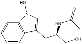 3-[(R)-2-(Acetylamino)-3-hydroxypropyl]-1H-indol-1-ol