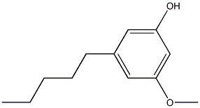 3-Methoxy-5-pentylphenol|