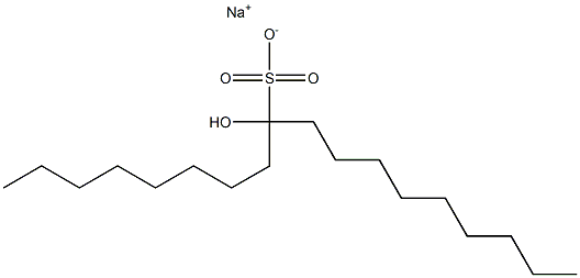 9-Hydroxyoctadecane-9-sulfonic acid sodium salt