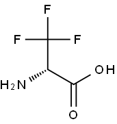 (S)-3,3,3-Trifluoro-2-aminopropanoic acid 结构式