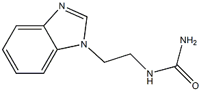 1-[2-(1H-Benzimidazol-1-yl)ethyl]urea Structure