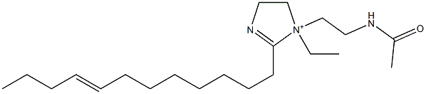 1-[2-(Acetylamino)ethyl]-2-(8-dodecenyl)-1-ethyl-2-imidazoline-1-ium