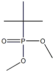 tert-Butylphosphonic acid dimethyl ester Struktur