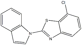 2-(1H-Indol-1-yl)-7-chlorobenzothiazole