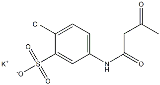 5-(Acetoacetylamino)-2-chlorobenzenesulfonic acid potassium salt