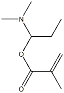 Methacrylic acid 1-(dimethylamino)propyl ester Struktur