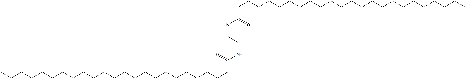 N,N'-(1,2-Ethanediyl)bis(tetracosanamide) Structure