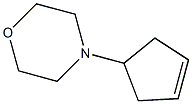 4-Morpholino-1-cyclopentene Structure