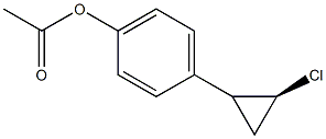 1-[(2S)-2-Chlorocyclopropyl]-4-acetoxybenzene
