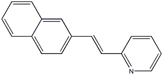 (E)-1-(2-Naphtyl)-2-(pyridin-2-yl)ethene