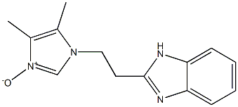 1-[2-(1H-Benzimidazol-2-yl)ethyl]-4,5-dimethyl-1H-imidazole 3-oxide Structure