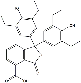  1,1-Bis(3,5-diethyl-4-hydroxyphenyl)-1,3-dihydro-3-oxoisobenzofuran-4-carboxylic acid