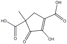 4-Hydroxy-1-methyl-5-oxo-3-cyclopentene-1,3-dicarboxylic acid
