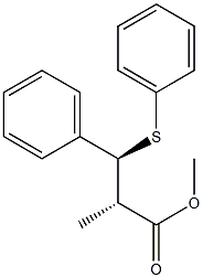 (2S,3S)-2-Methyl-3-phenyl-3-(phenylthio)propionic acid methyl ester