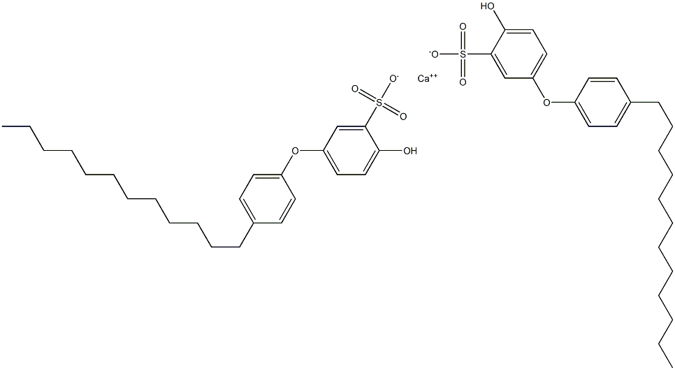 Bis(4-hydroxy-4'-dodecyl[oxybisbenzene]-3-sulfonic acid)calcium salt