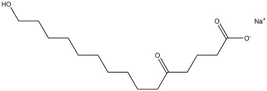 15-Hydroxy-5-oxopentadecanoic acid sodium salt