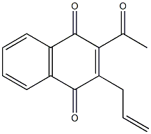 2-Acetyl-3-allyl-1,4-naphthalenedione