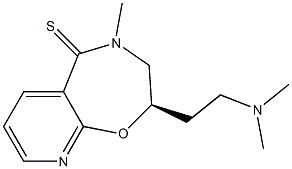 (8R)-7,8-Dihydro-8-(2-dimethylaminoethyl)-6-methyl-1,6-diaza-9-oxa-9H-benzocycloheptene-5(6H)-thione