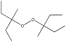 Bis(1-ethyl-1-methylpropyl) peroxide Structure