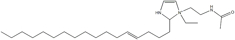 1-[2-(Acetylamino)ethyl]-1-ethyl-2-(4-heptadecenyl)-4-imidazoline-1-ium