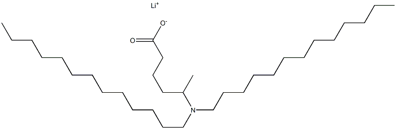 5-(Ditridecylamino)hexanoic acid lithium salt|