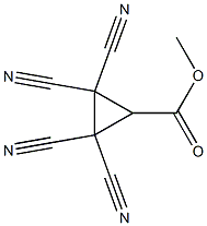2,2,3,3-Tetracyanocyclopropanecarboxylic acid methyl ester