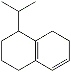 1,2,3,4,5,6-Hexahydro-4-isopropylnaphthalene 结构式