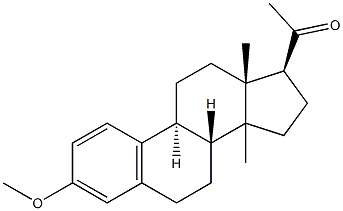 3-Methoxy-14-methyl-19-norpregna-1,3,5(10)-trien-20-one Structure