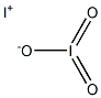 Iodine iodate Struktur