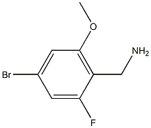 (4-Bromo-2-fluoro-6-methoxy-phenyl)-methyl-amine Struktur