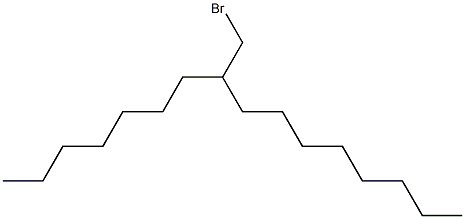 1-溴-2-庚基壬烷,,结构式