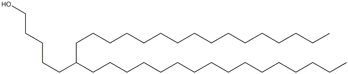 6-十六烷基二十二醇,,结构式