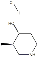 (3R,4R)-3-methylpiperidin-4-ol hydrochloride