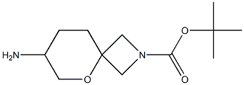 tert-butyl 7-amino-5-oxa-2-azaspiro[3.5]nonane-2-carboxylate Structure