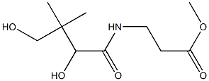 Methyl D-Pantothenate Structure