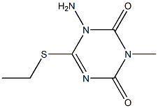 1-Amino-6-(ethylthio)-3-methyl-1,3,5-triazine-2,4(1H,3H)-dione|1-Amino-6-(ethylthio)-3-methyl-1,3,5-triazine-2,4(1H,3H)-dione