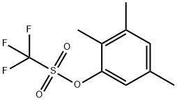 2,3,5-Trimethylphenyl Trifluoromethanesulfonate Structure