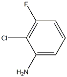 2-CHLORO-3-FLUORO ANILINE Struktur