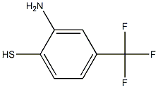2-氨基-4-三氟甲基苯硫酚, , 结构式