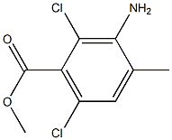  3-Amino-2,6-dichloro-4-methyl-benzoic acid methyl ester