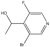 1-(3-Bromo-5-fluoro-pyridin-4-yl)-ethanol Structure