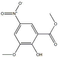  2-Hydroxy-3-methoxy-5-nitro-benzoic acid methyl ester