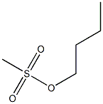 甲基磺酸丁酯 结构式