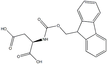 FMOC-D-天冬氨酸, , 结构式