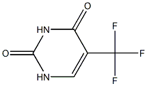 5-三氟甲基脲嘧啶 结构式