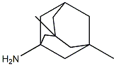 1-氨基-3,5-二甲基金刚烷, , 结构式