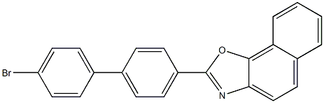 2-(4'-bromo-[1,1'-biphenyl]-4-yl)naphtho[2,1-d]oxazole Structure
