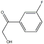 1-(3-氟苯基)-2-羟基乙烷-1-酮 结构式