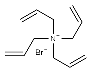 四烯丙基溴化铵,,结构式
