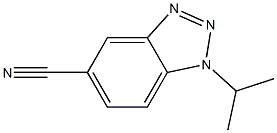 1-ISOPROPYL-1H-BENZOTRIAZOLE-5-CARBONITRILE Structure